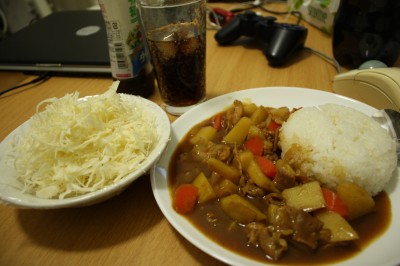 今日の晩ご飯